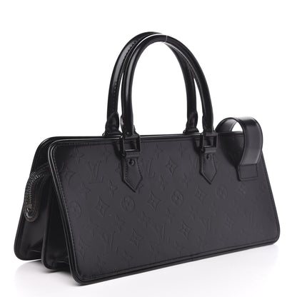 Louis Vuitton Monogram Op Art Longuy Black 3 of 10