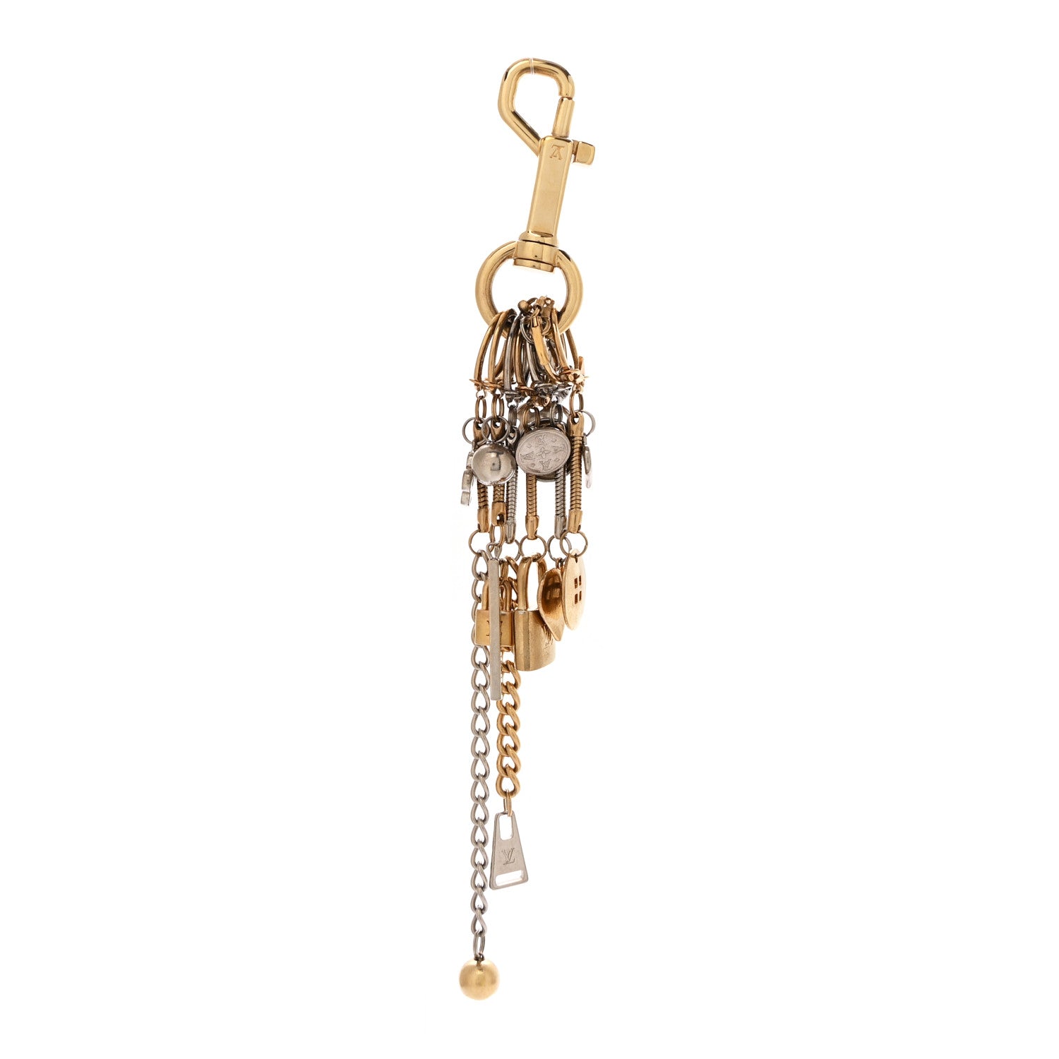 Louis Vuitton Metal Raye Cabas Bag Charm 1 of 3