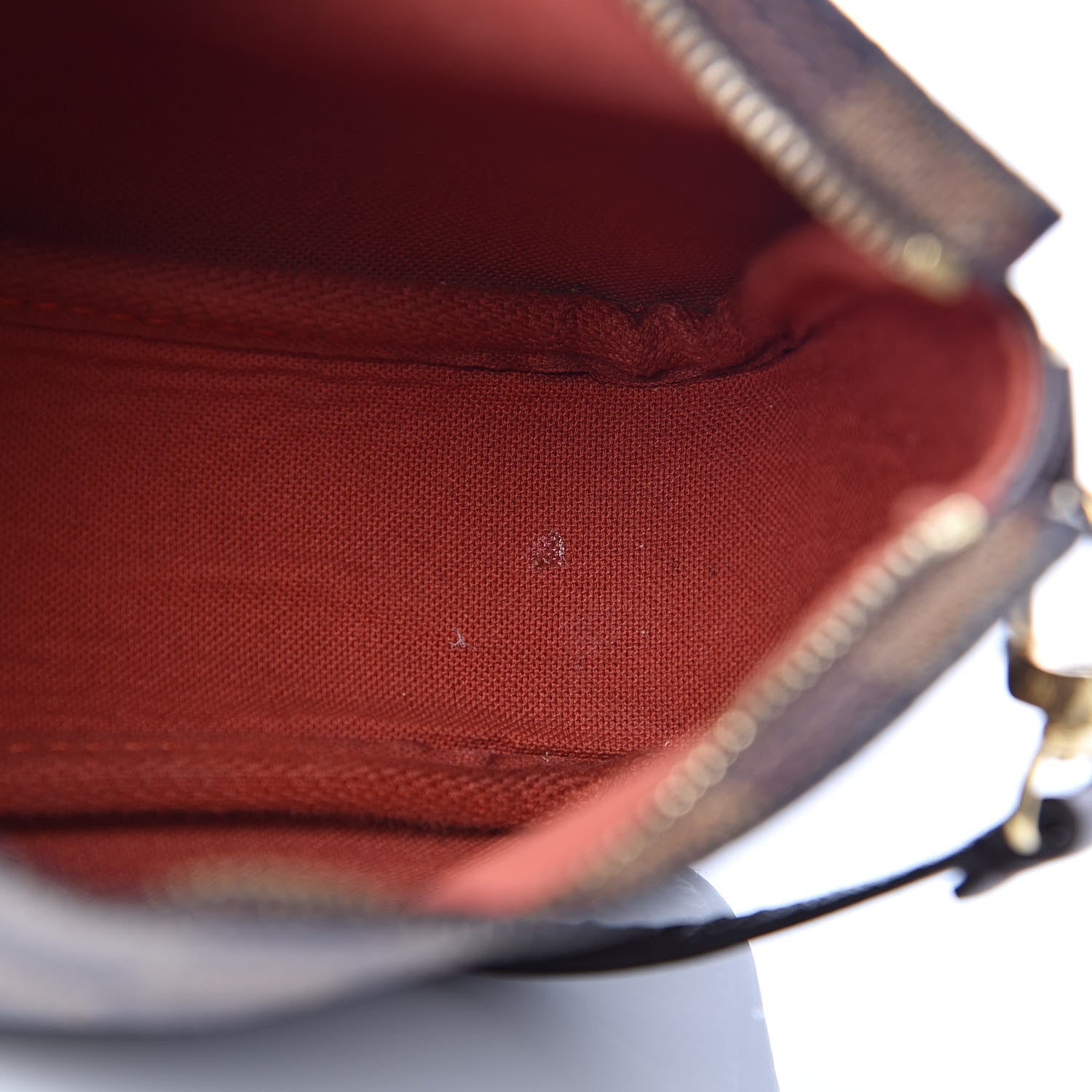 Louis Vuitton Damier Ebene Trousse Make Up Bag Pochette 11 of 13