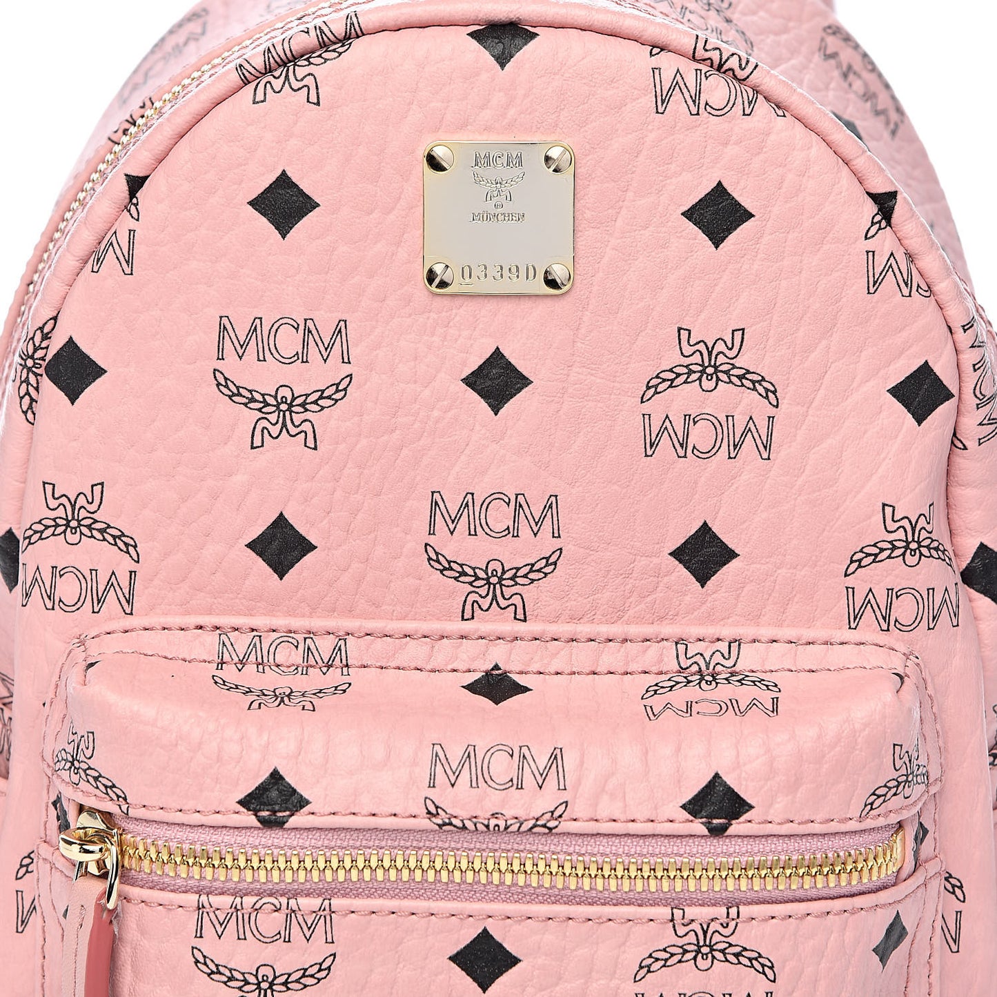 Visetos Side Stud Mini Stark Backpack Pink