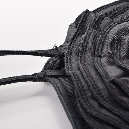 Valentino Garavani Denim Petale Tote Dark Blue 10 of 12