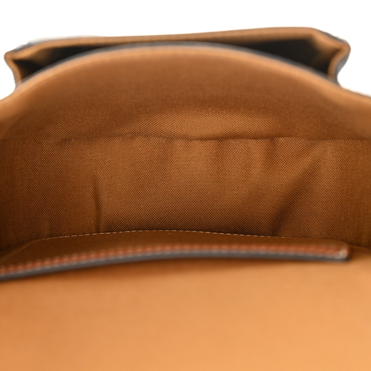 Celine Triomphe Canvas Medium Folco Bag Tan 5 of 11