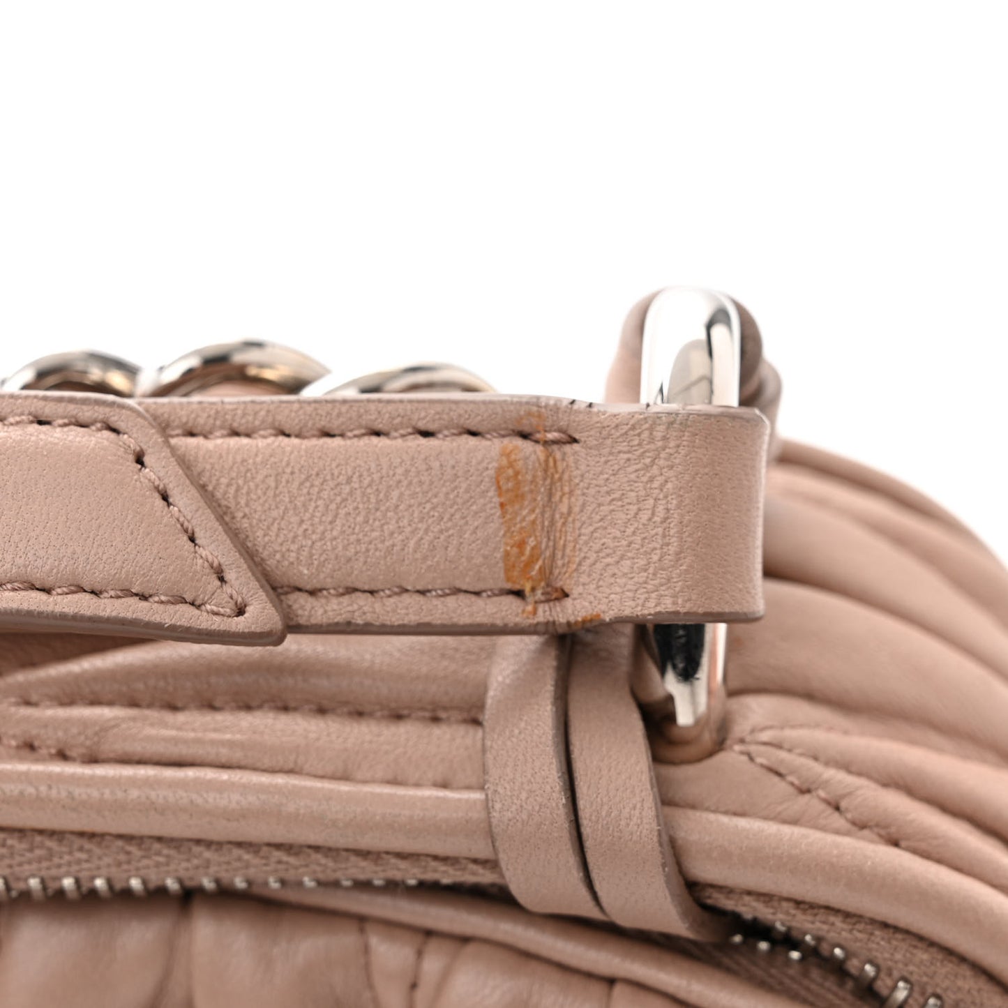 Nappa Matelasse Camera Bag Cammeo