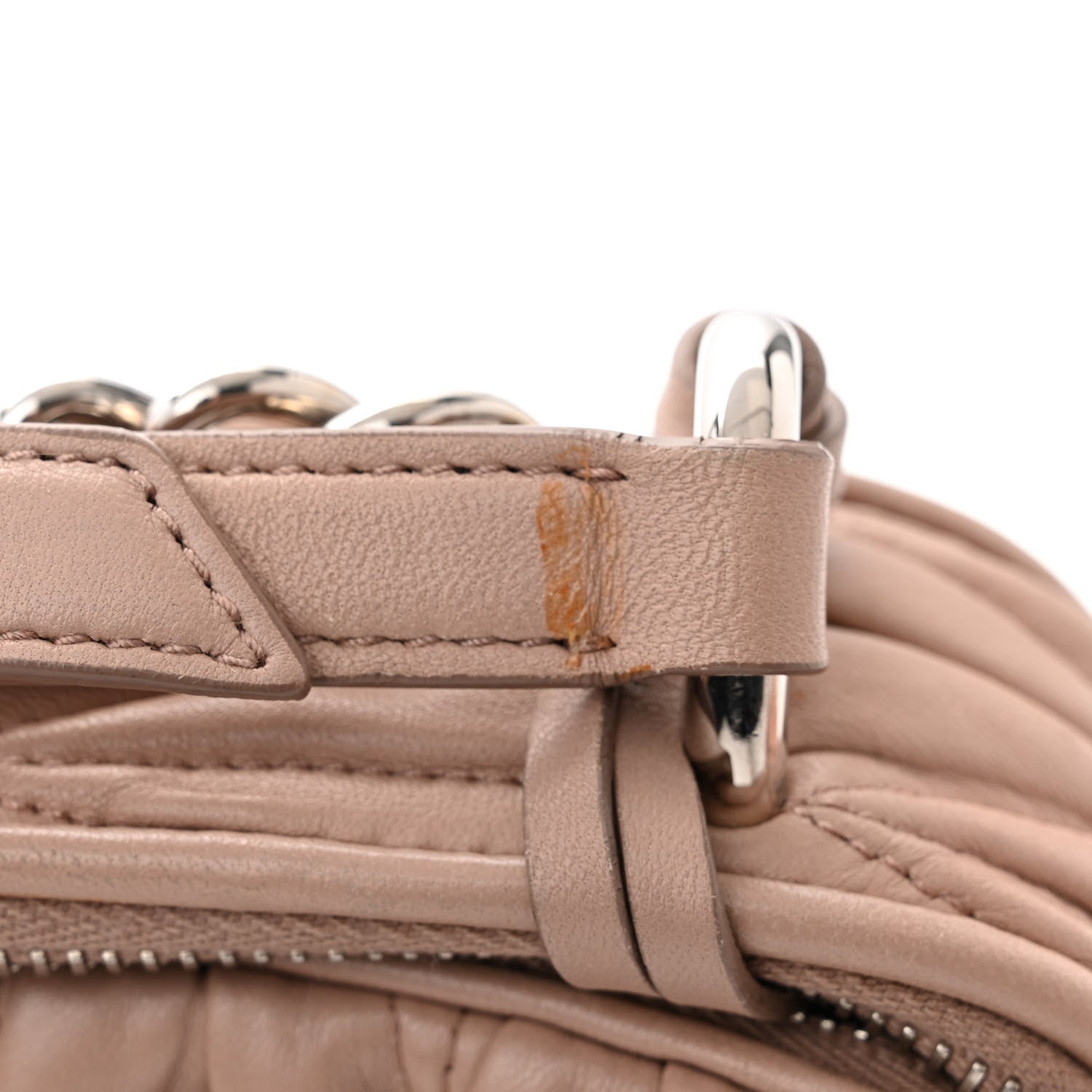 Miu Miu Nappa Matelasse Camera Bag Cammeo 15 of 17
