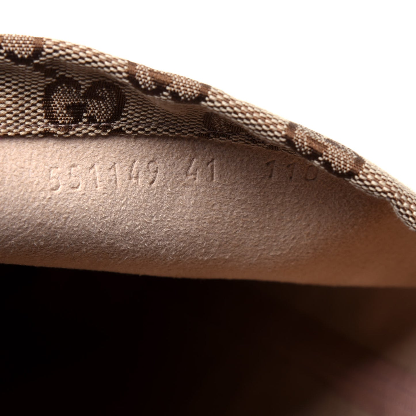 Monogram Lisa Mid Heel Boots 41 Beige Ebony