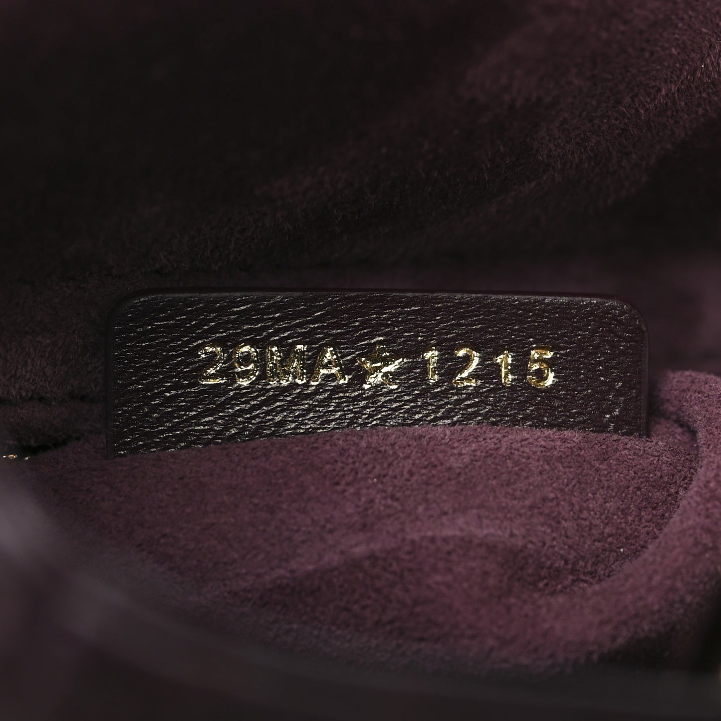 Lambskin Cannage Small My ABCDior My Lady Dior Deep Amaranth