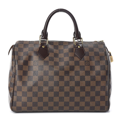 Louis Vuitton Damier Ebene Speedy 30 1 of 15