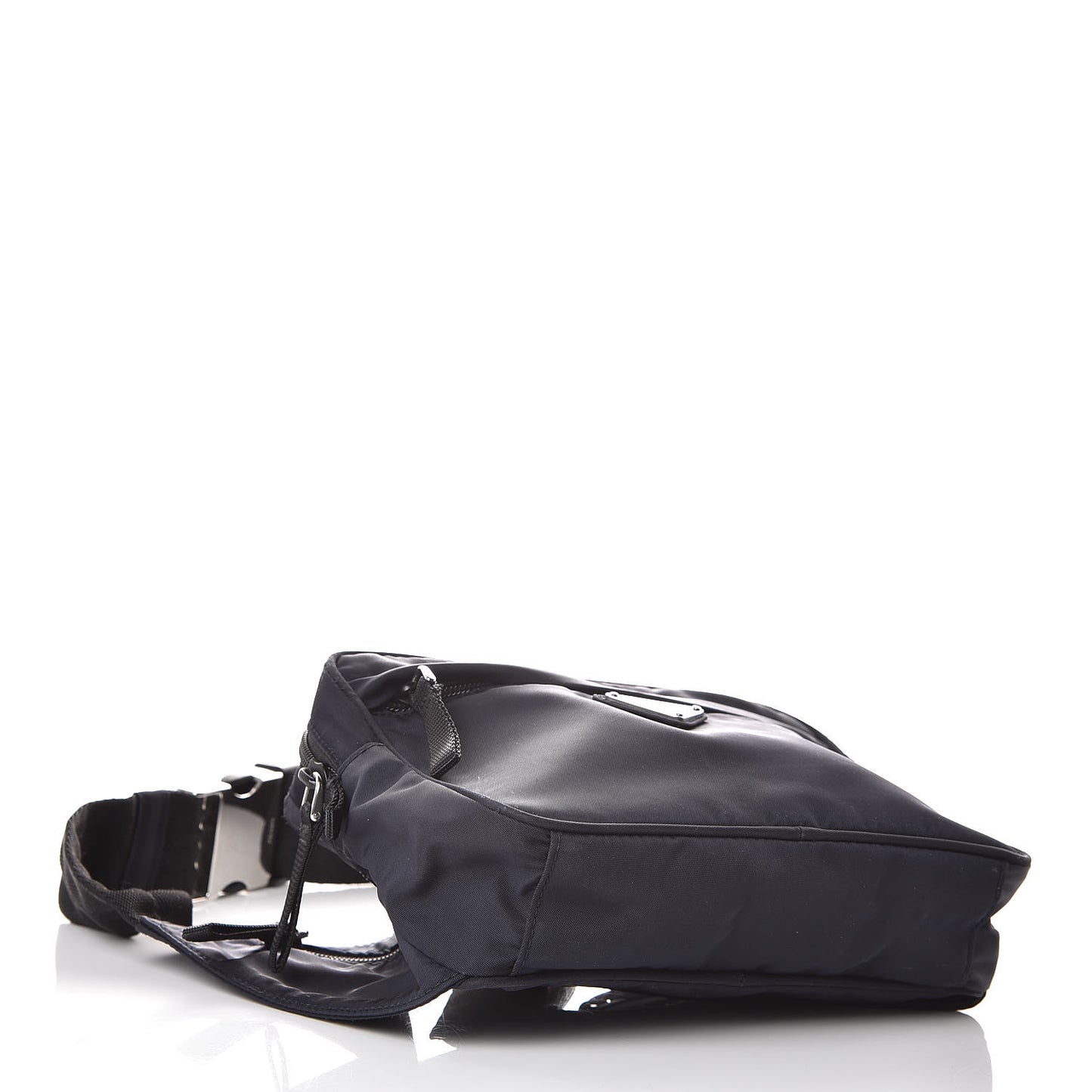 Tessuto Nylon Belt Bag Blue