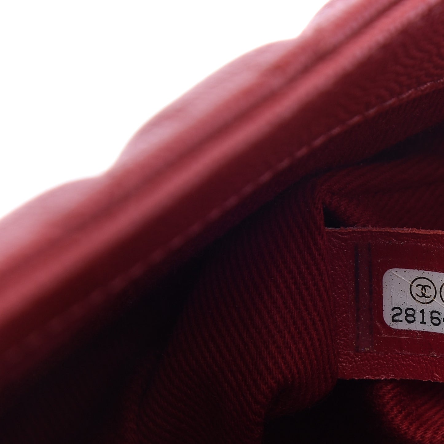 Caviar Lizard Embossed Quilted Mini Coco Handle Flap Red
