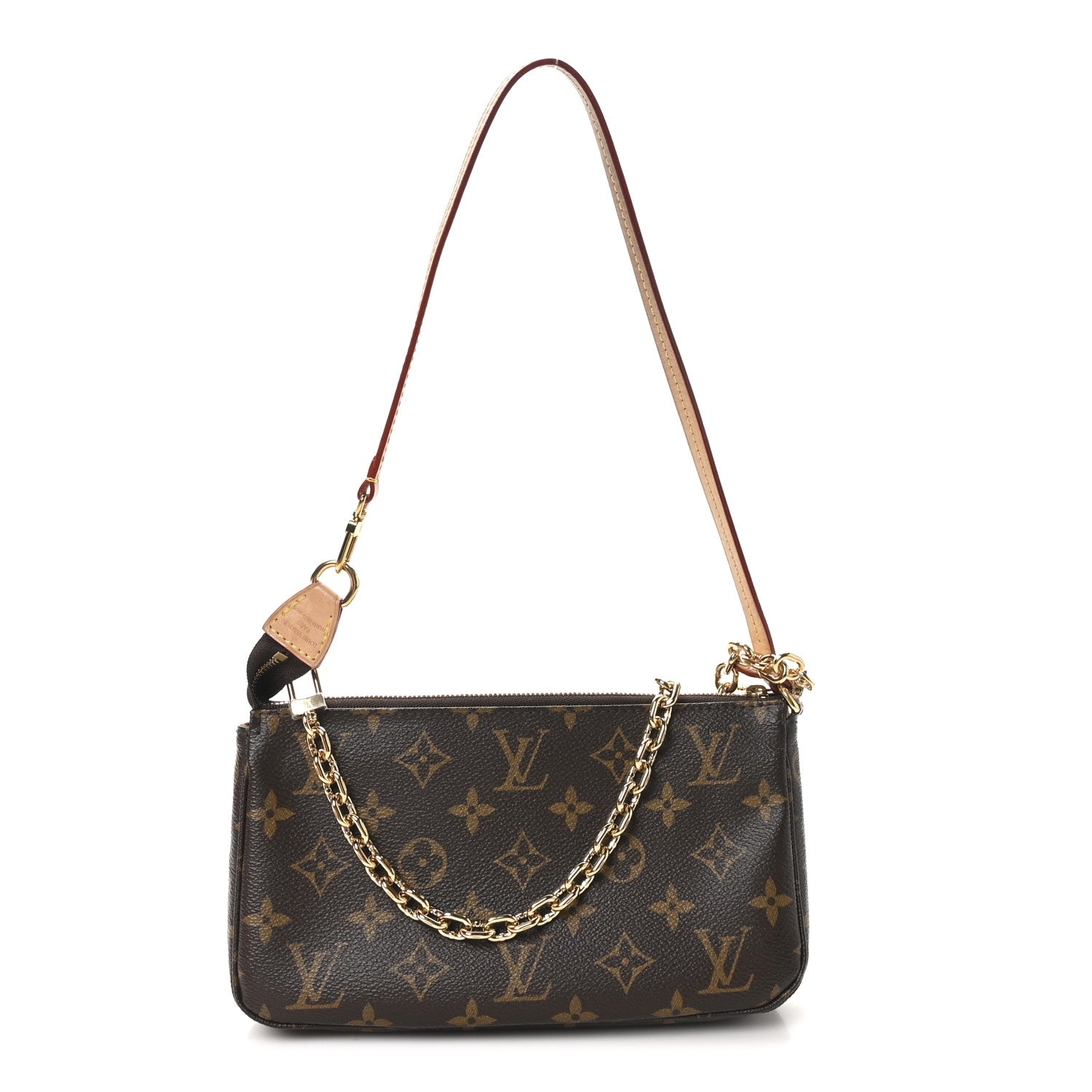 Louis Vuitton Monogram Chain Pochette Accessories 1764103