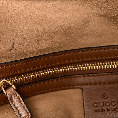 Gucci GG Supreme Monogram Large Linea A Hobo Light Brown 11 of 11