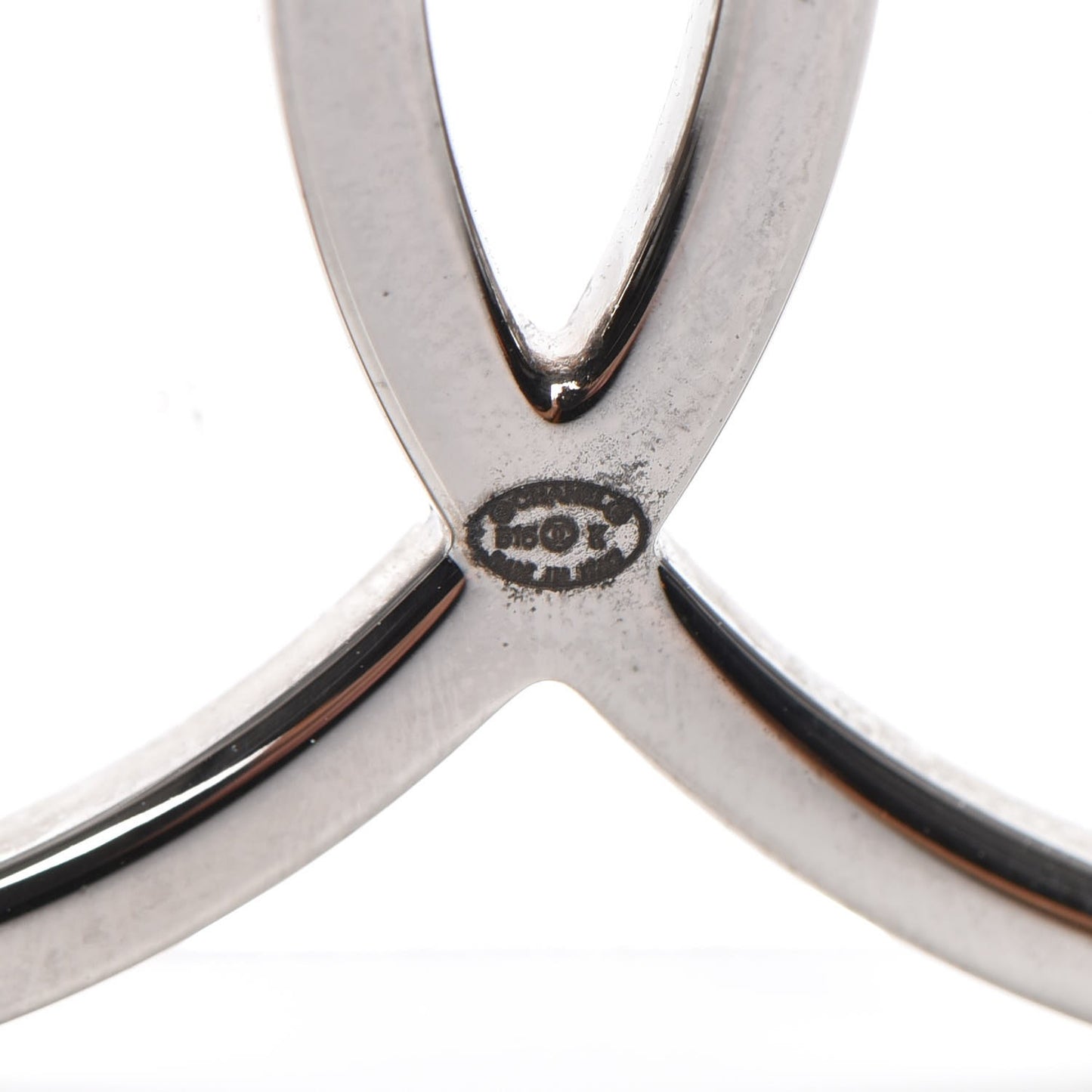 Strass Crystal Peace Sign Emoji Brooch Silver