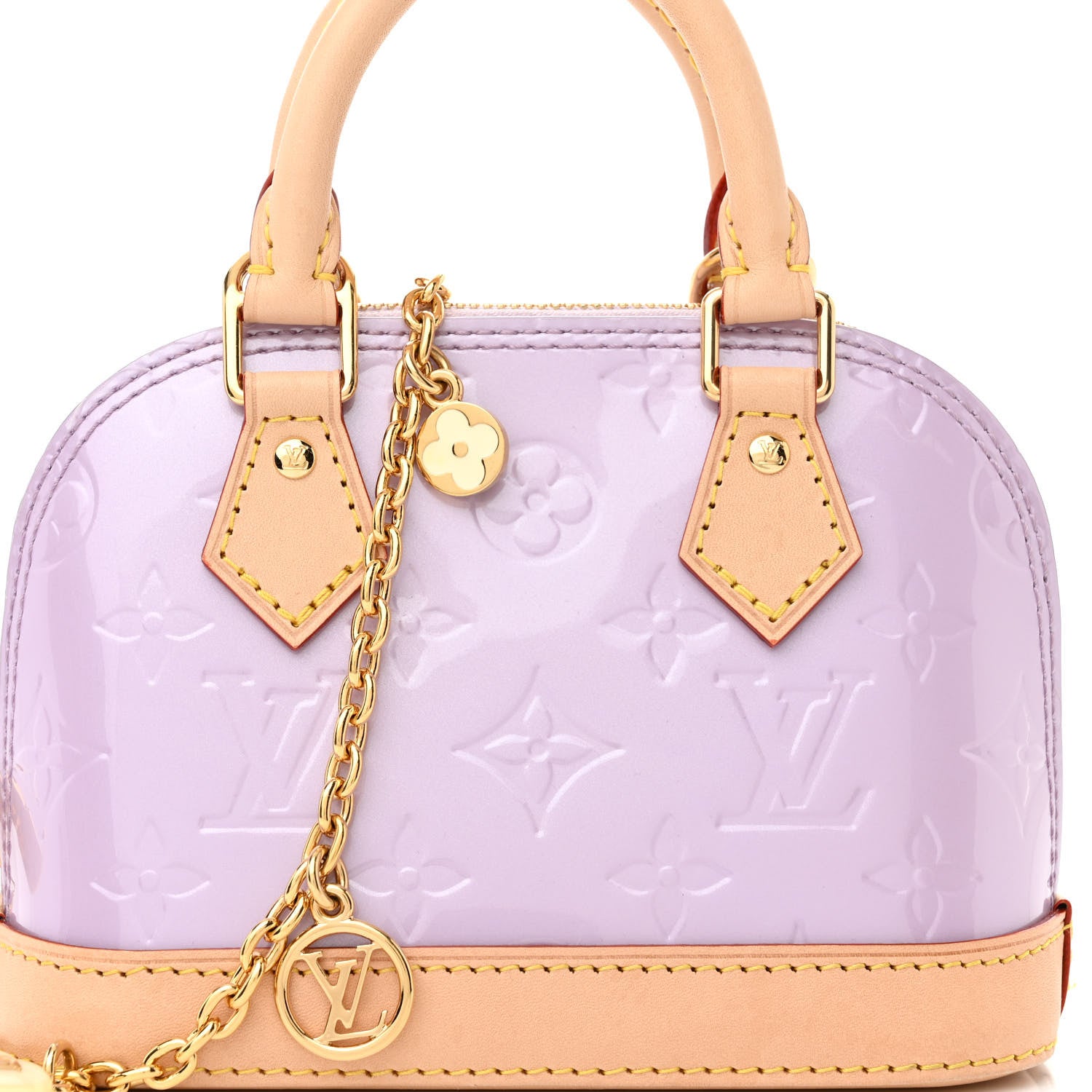 Louis Vuitton Vernis Nano Alma Glossy Lilac 7 of 10