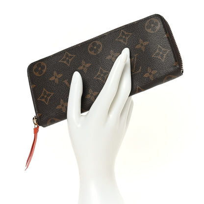 Louis Vuitton Monogram Clemence Wallet Piment 2 of 6