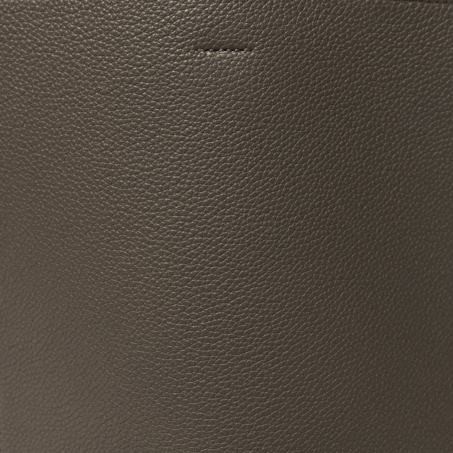 Soft Grained Calfskin Small Sangle Bucket Bag Taupe