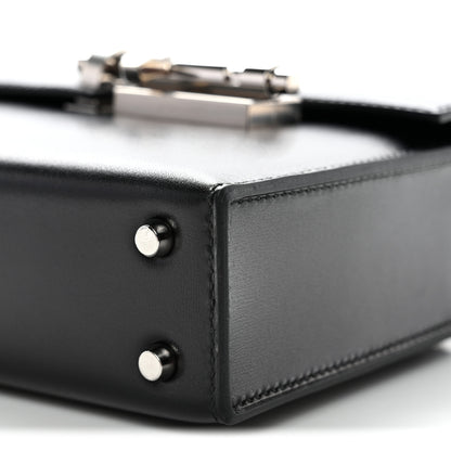 Hermes Box Mini Verrou Chaine Bag Black 11 of 12