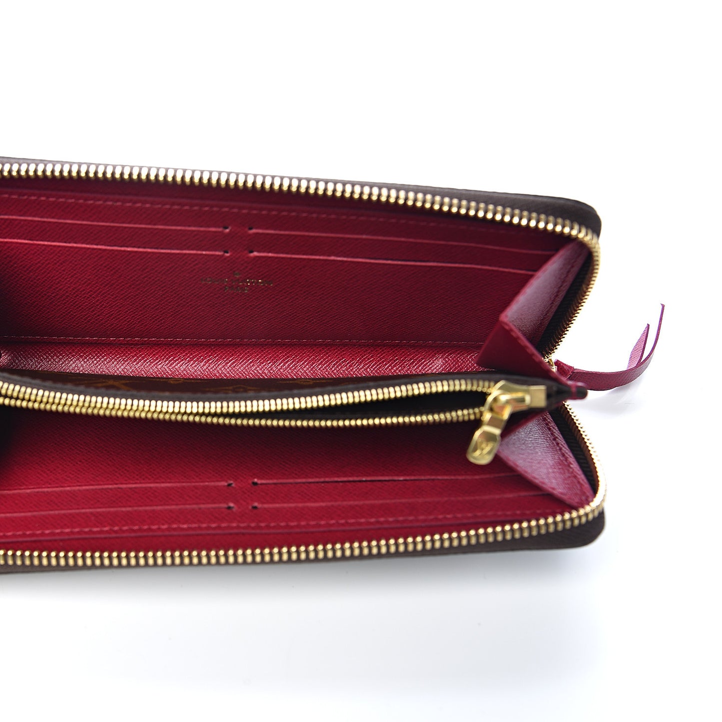 Monogram Clemence Wallet Fuchsia