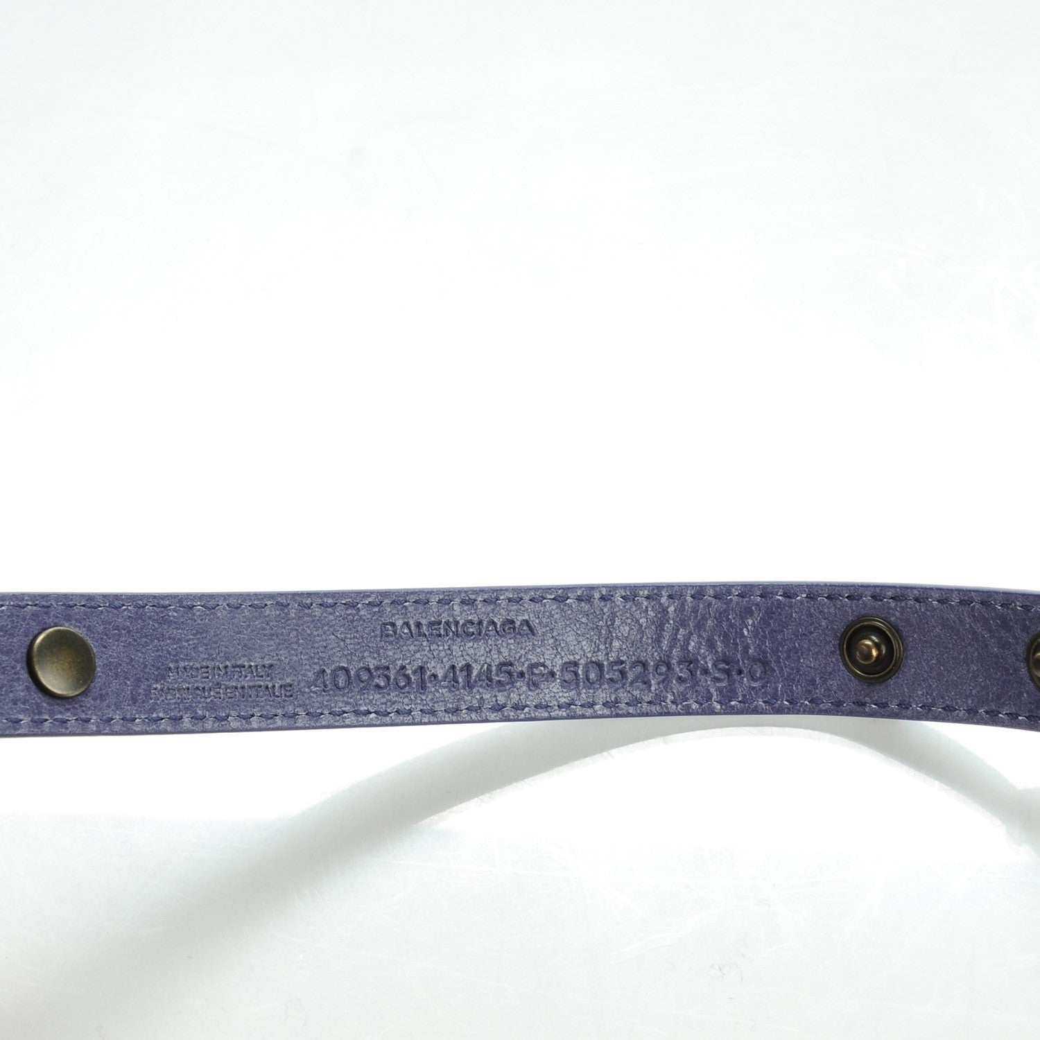 Balenciaga Agneau Classic Hardware Stud Bracelet S Jacynthe 4 of 7