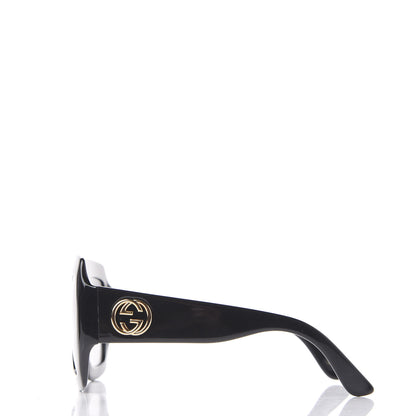 Gucci Acetate Square Frame Sunglasses GG0053S Black 4 of 8