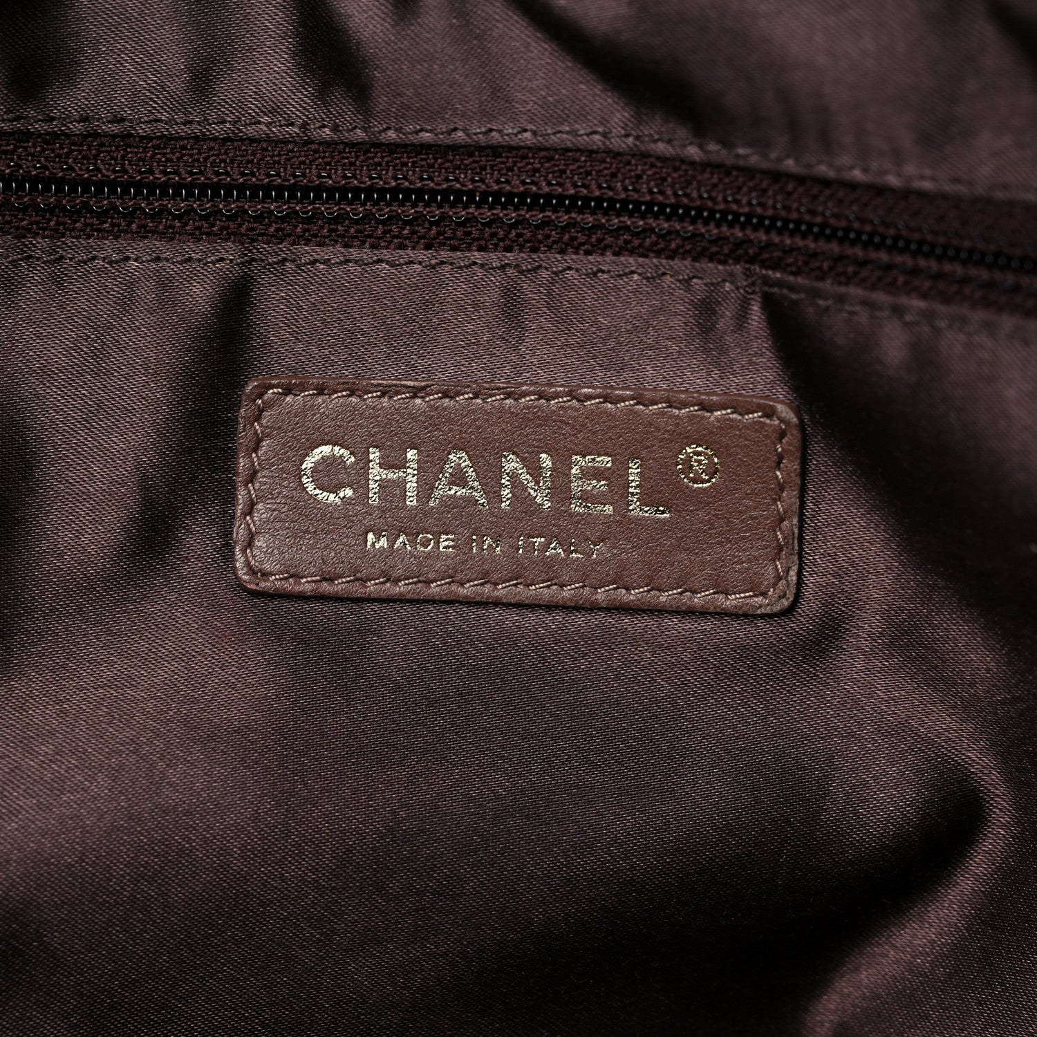 Chanel Metallic Calfskin Baby Coco Cabas Bronze 7 of 12