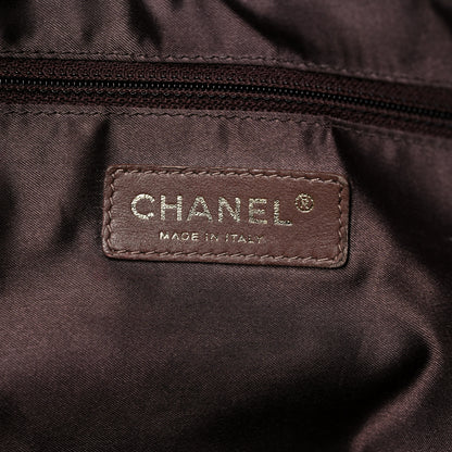 Chanel Metallic Calfskin Baby Coco Cabas Bronze 7 of 12