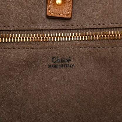 Chloe Grained Calfskin Marcie Hobo Bag Pottery Brown 6 of 9