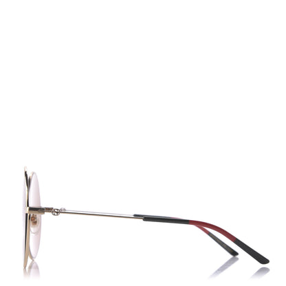 Gucci Round Sunglasses GG0395S Red Green 3 of 8