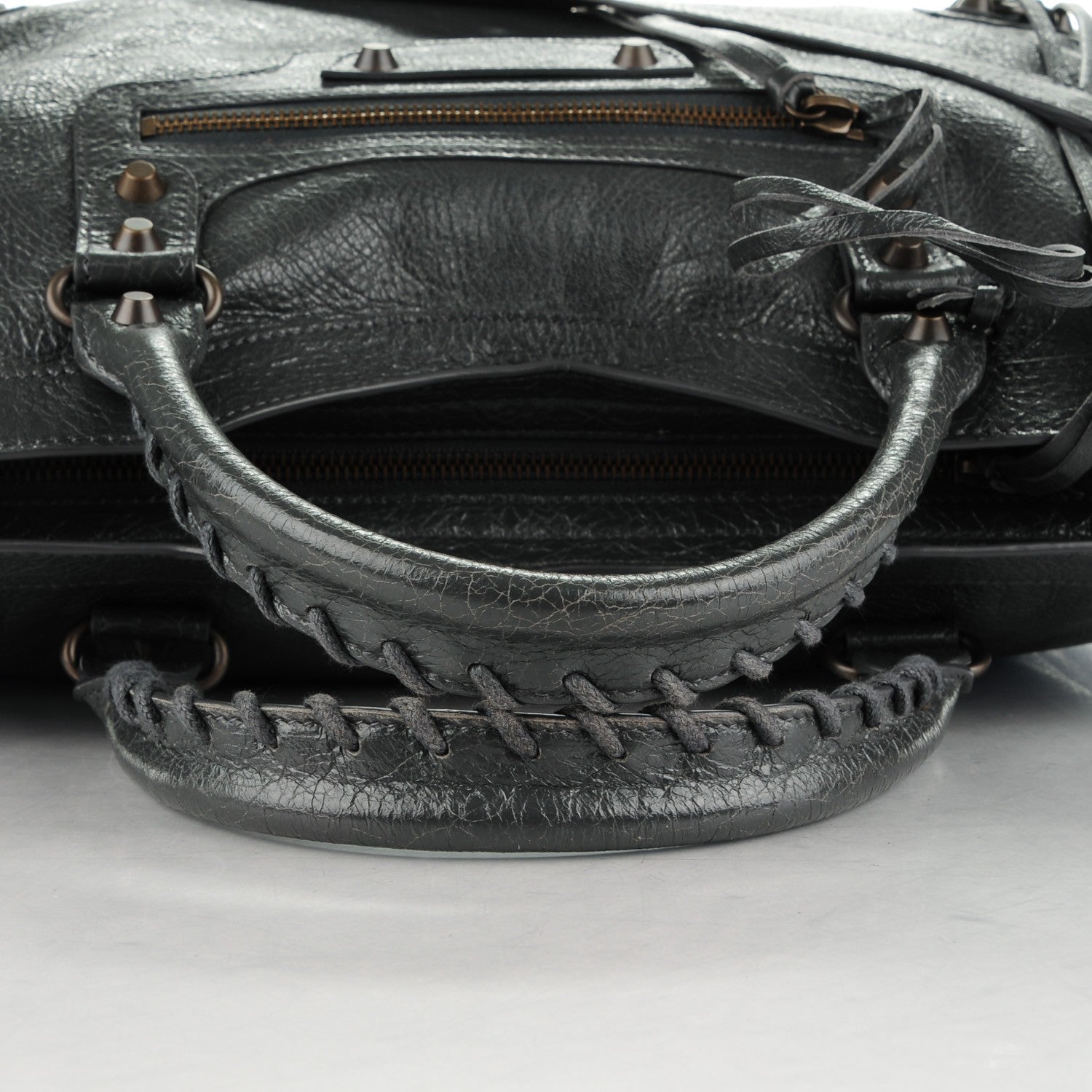 Balenciaga Agneau Classic Hardware City Gris Fossile 5 of 8
