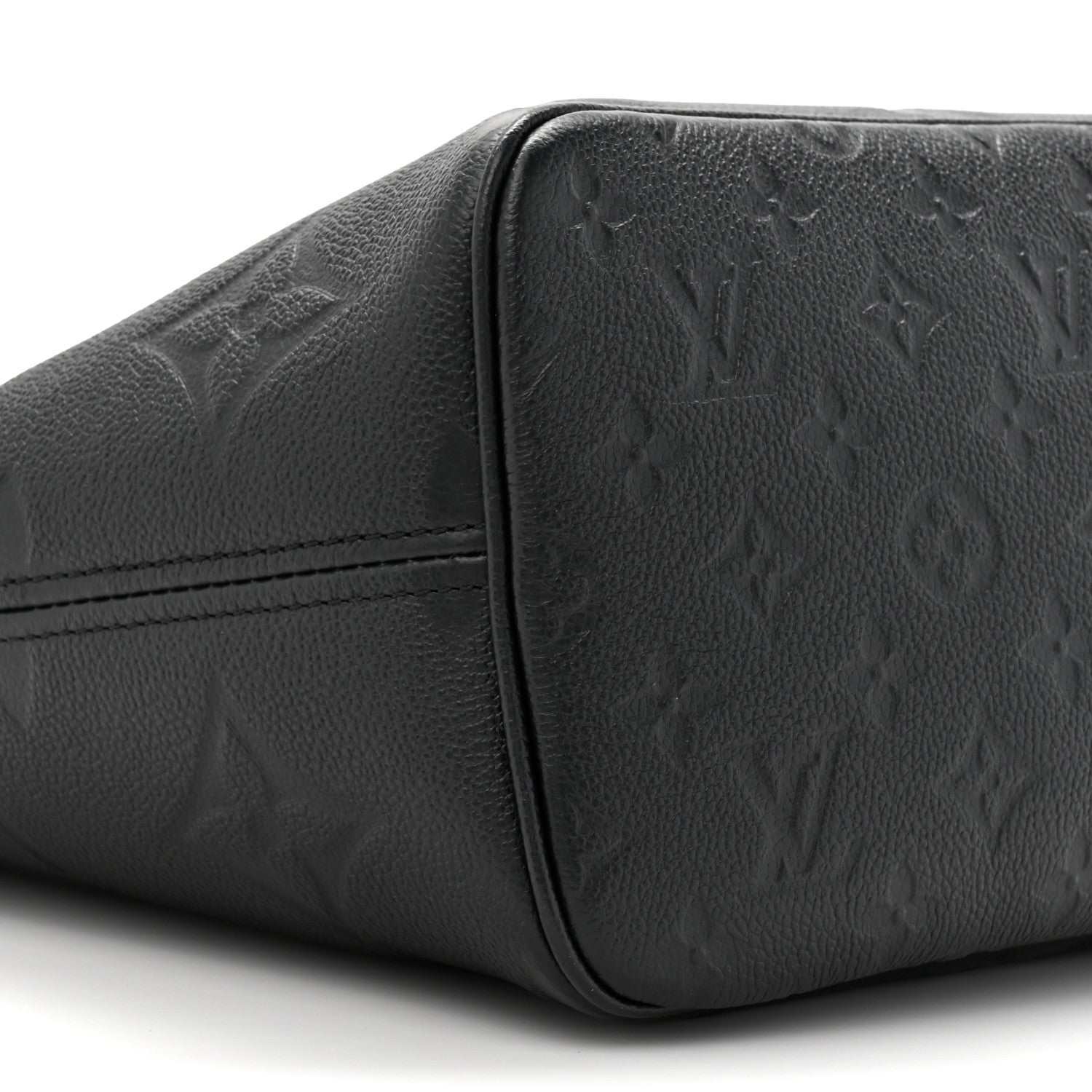Louis Vuitton Empreinte Monogram Giant Neverfull MM Black 9 of 10