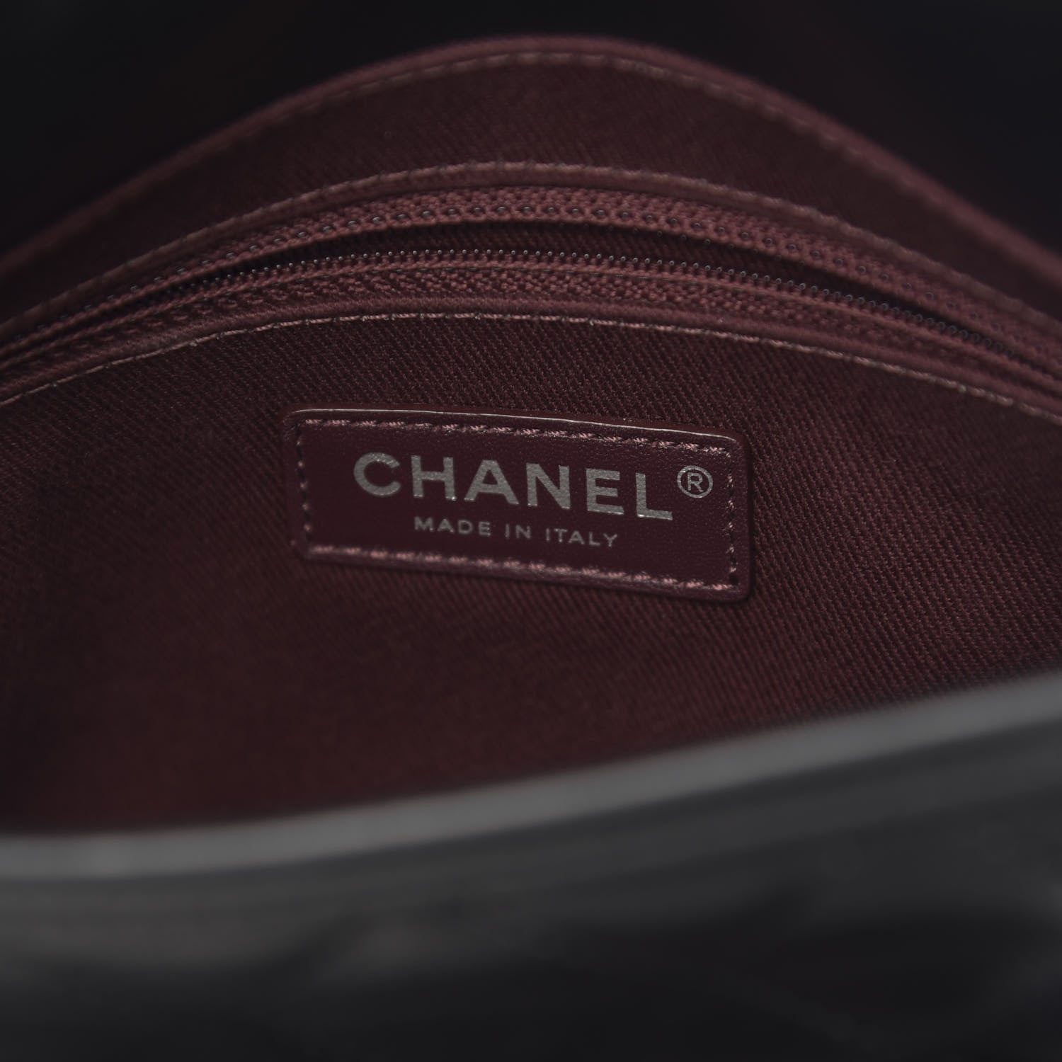 Chanel Calfskin Quilted Mini French Riviera Flap Black 6 of 11
