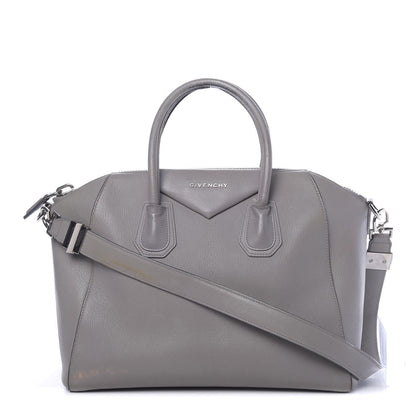 Givenchy Sugar Goatskin Medium Antigona Pearl Grey 1 of 32