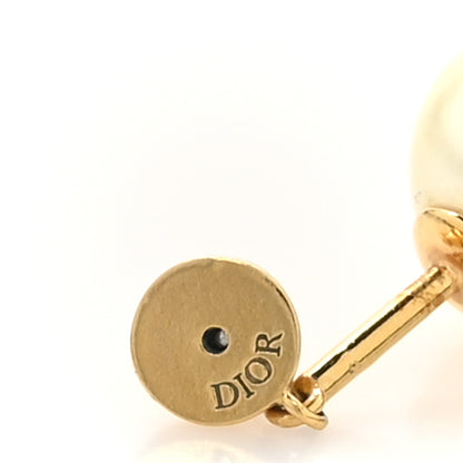 Christian Dior Crystal Pearl My ABCDior P Tribale Earring Gold 4 of 4