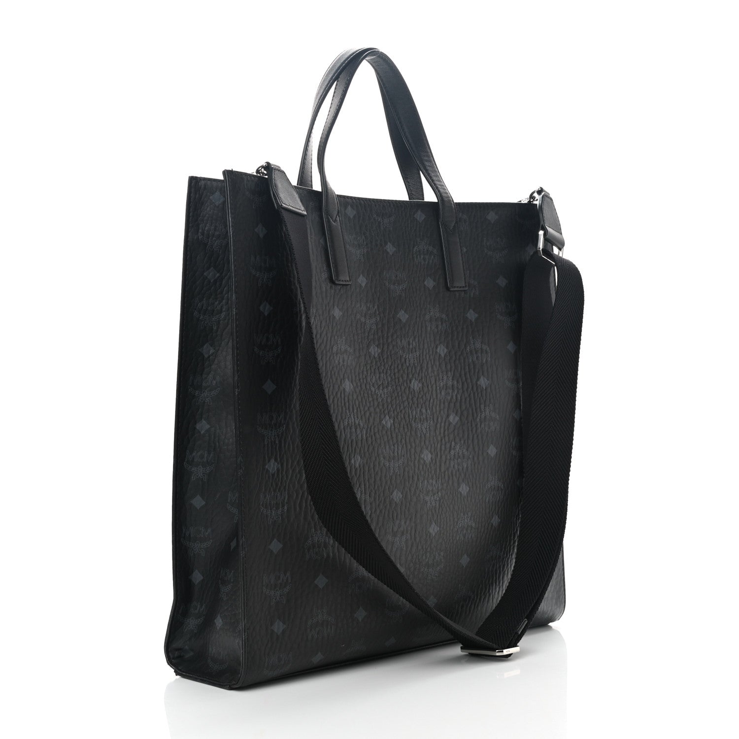 MCM Visetos Medium Klassik Tote Black 3 of 11