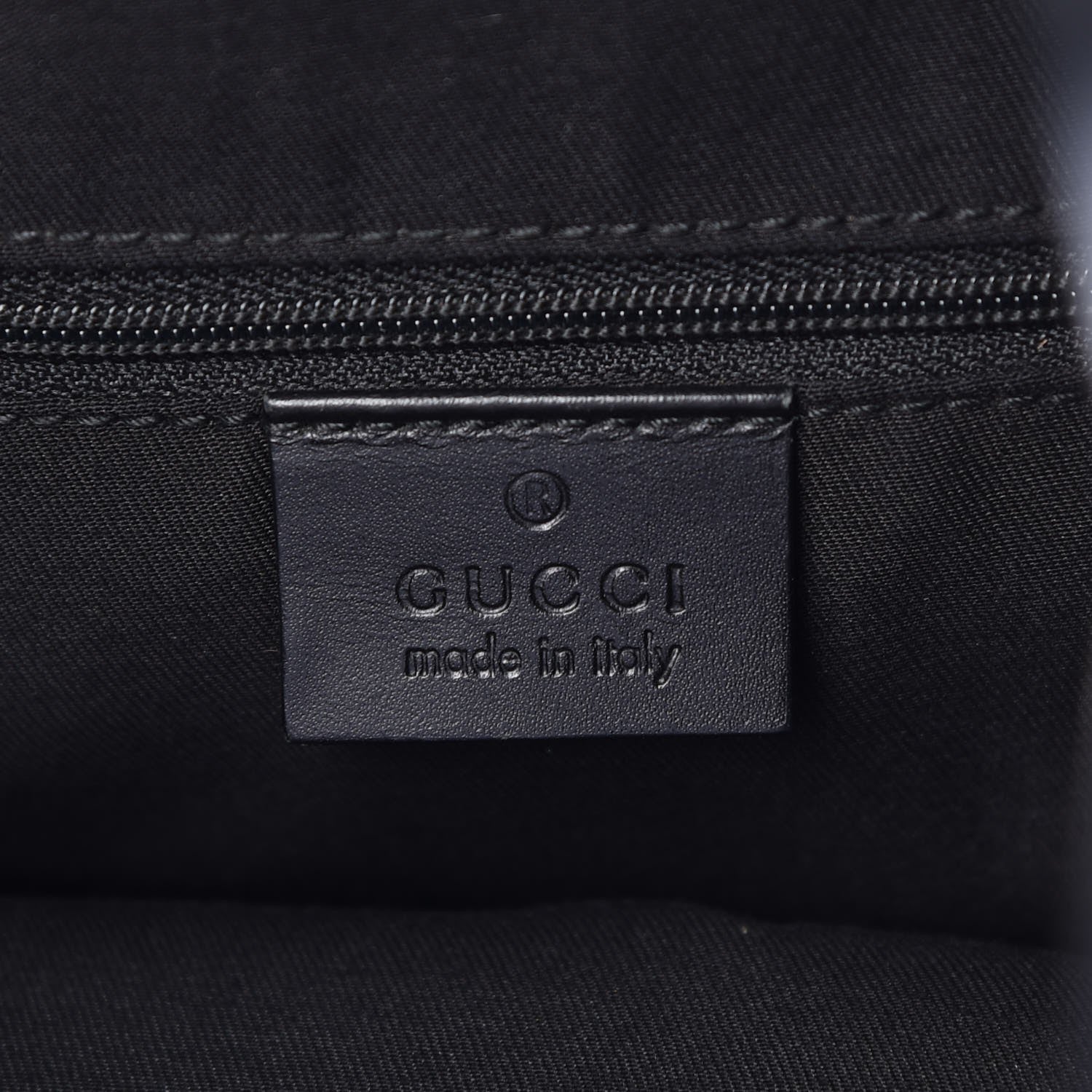 Gucci Nylon Monogram Hobo Black 6 of 8