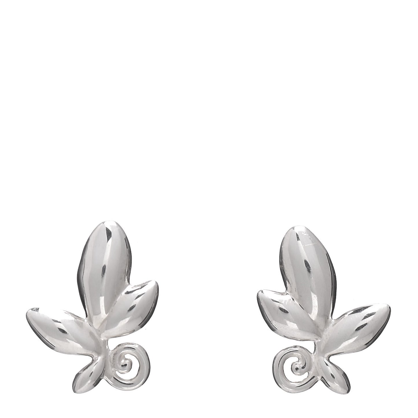 Sterling Silver Paloma Picasso Olive Leaf Earrings