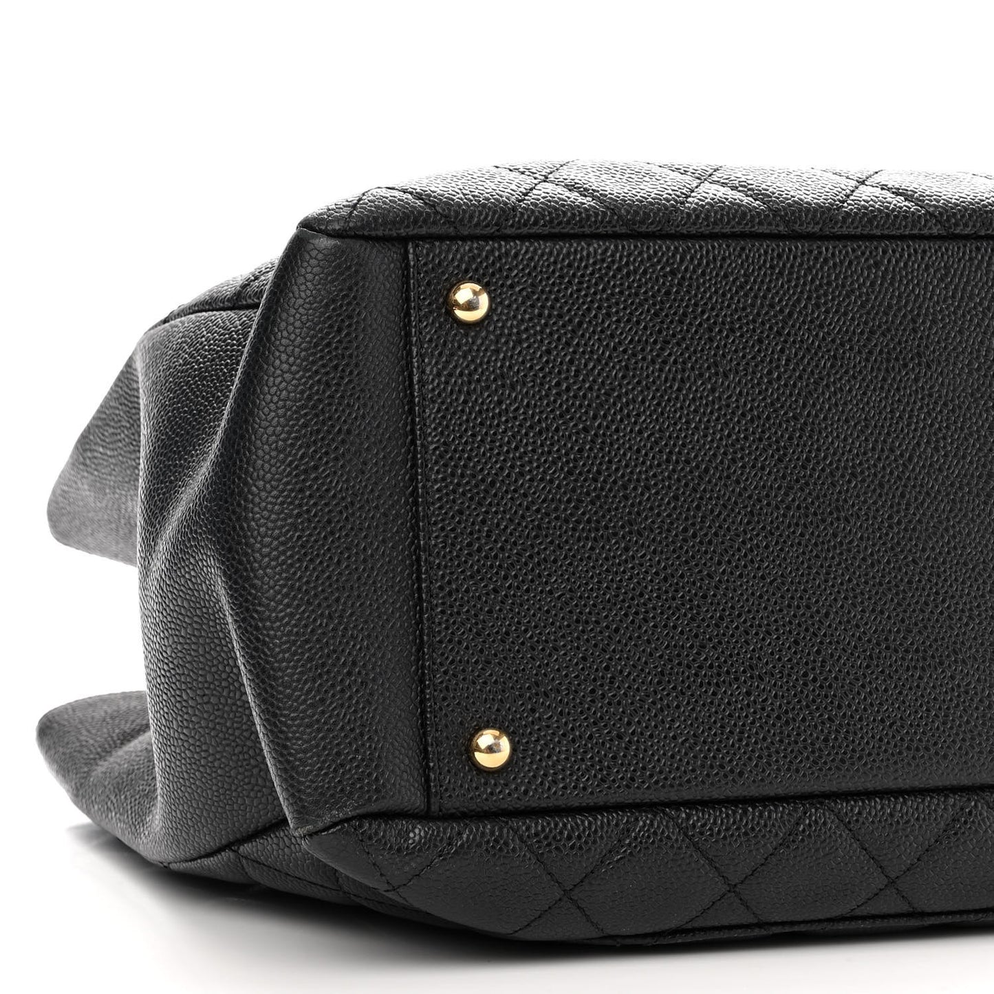 Caviar Quilted XL Grand Shopping Tote GST Black