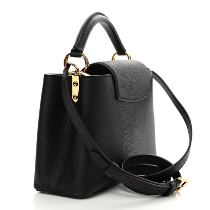 Louis Vuitton Taurillon Capucines BB Black 3 of 10