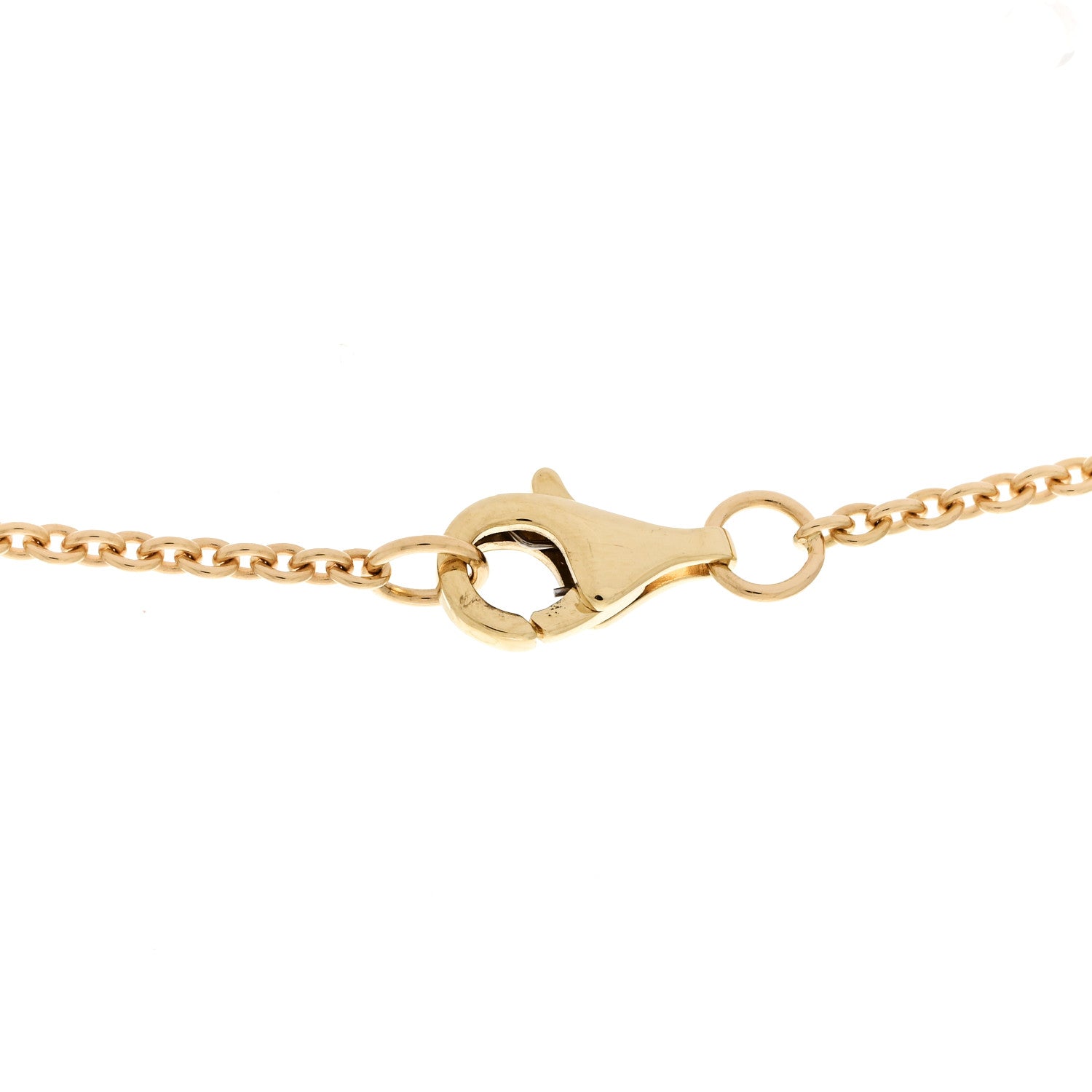 Chanel 18K Yellow Gold Diamond Bouton de Camelia Pendant Necklace 4 of 7