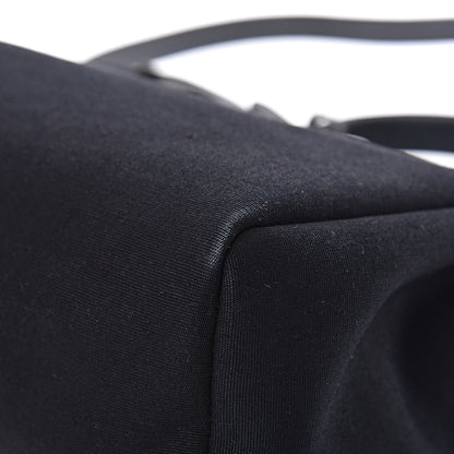 Hermes Toile Vache Calfskin Herbag 30 PM Black Natural 26 of 30