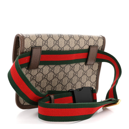 Gucci GG Supreme Monogram Neo Vintage Web Belt Bag Brown 3 of 13
