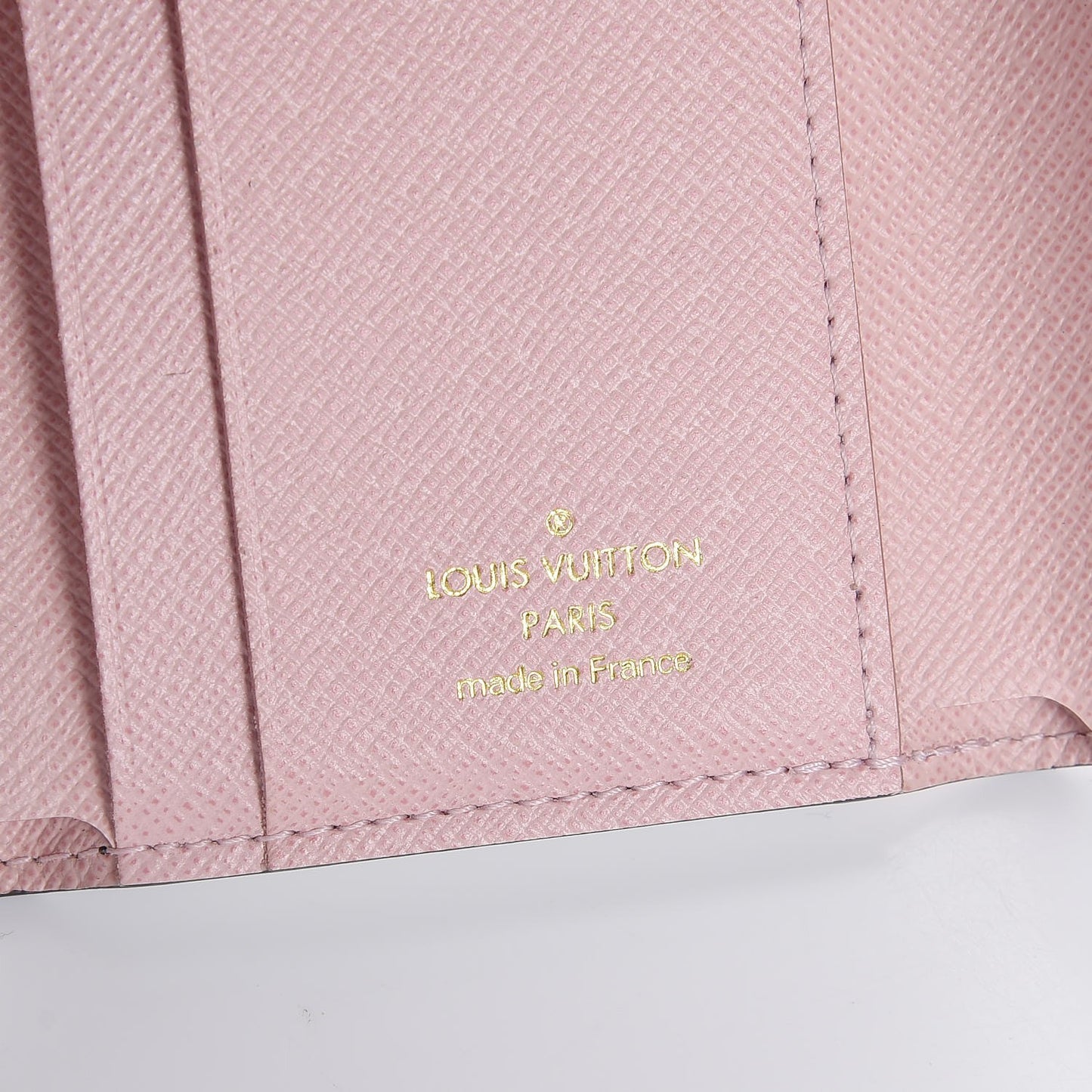 Monogram Zoe Wallet Rose Ballerine