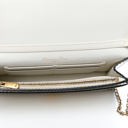 Christian Dior Calfskin J'Adior Wallet on Chain Pouch Off White 5 of 12