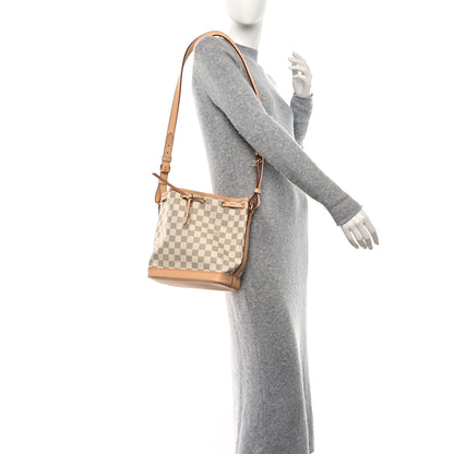 Louis Vuitton Damier Azur Noe BB 2 of 8