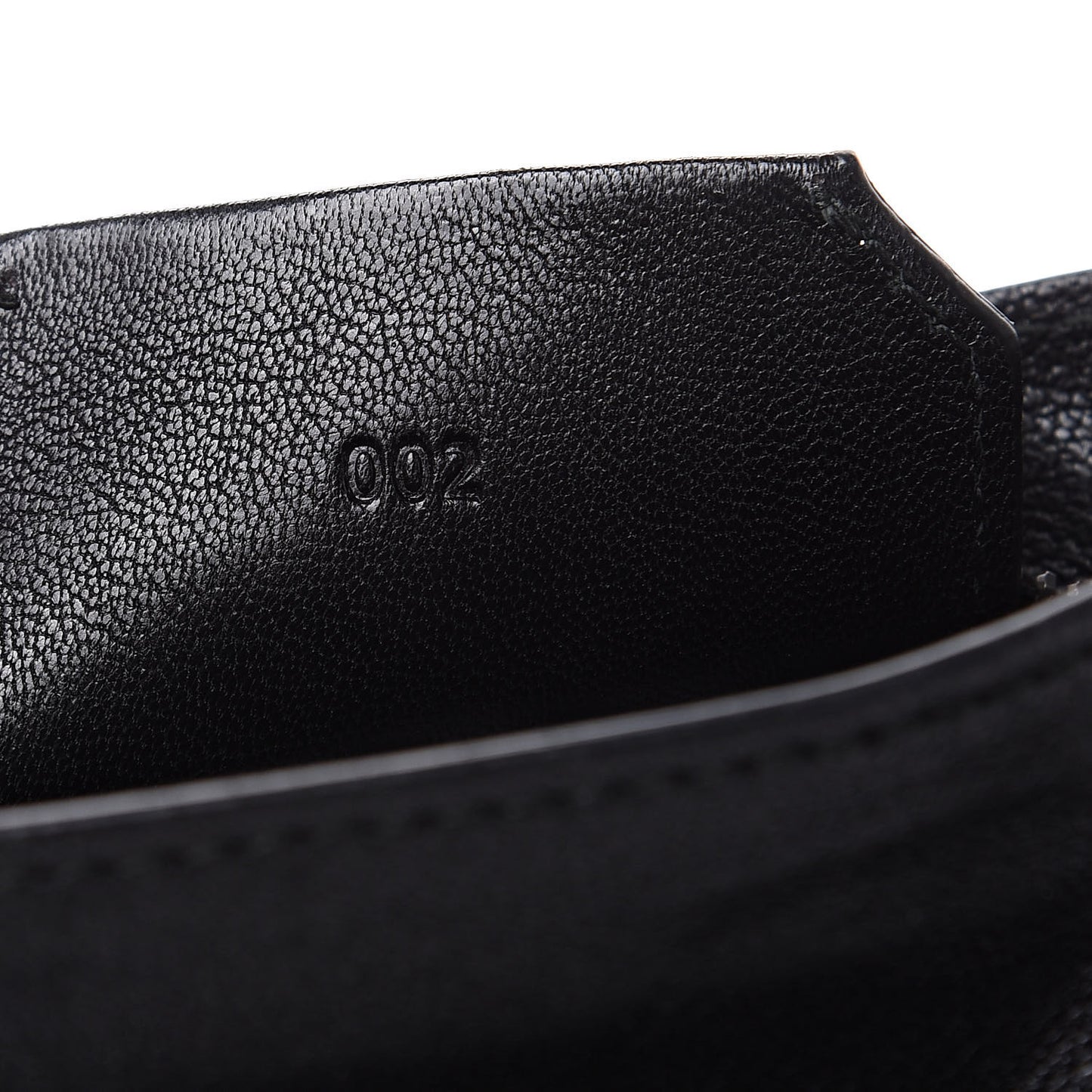Lambskin Fringe PS1 Crossbody Pouch Black