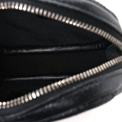 Chanel Iridescent Caviar Quilted Zip Around Classic Coin Purse Black 5 of 7