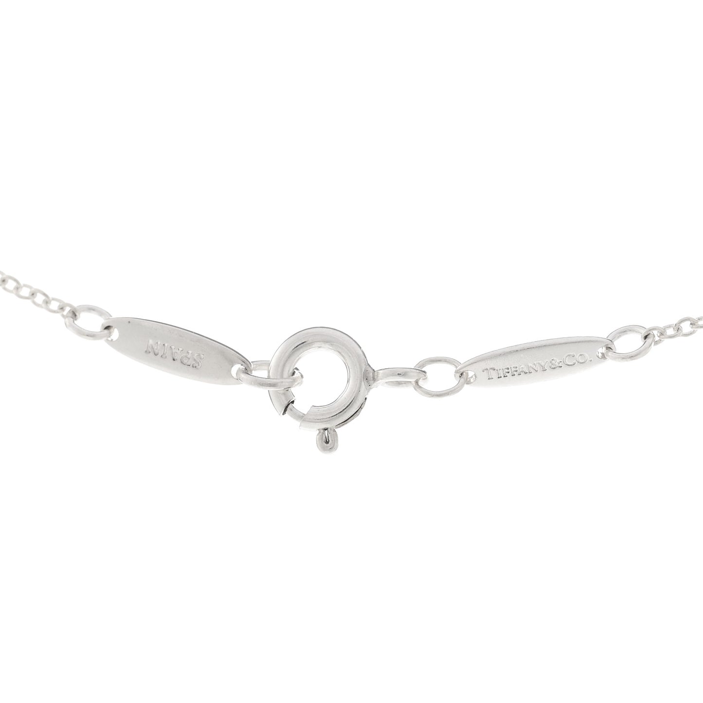 Sterling Silver Moonstone Elsa Peretti Color By The Yard Necklace
