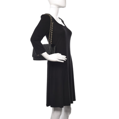 Chanel Caviar Quilted Medium CC Filigree Flap Black 2 of 11