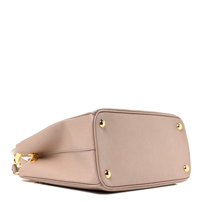 Prada Saffiano Small Galleria Double Zip Tote Cammeo 4 of 9