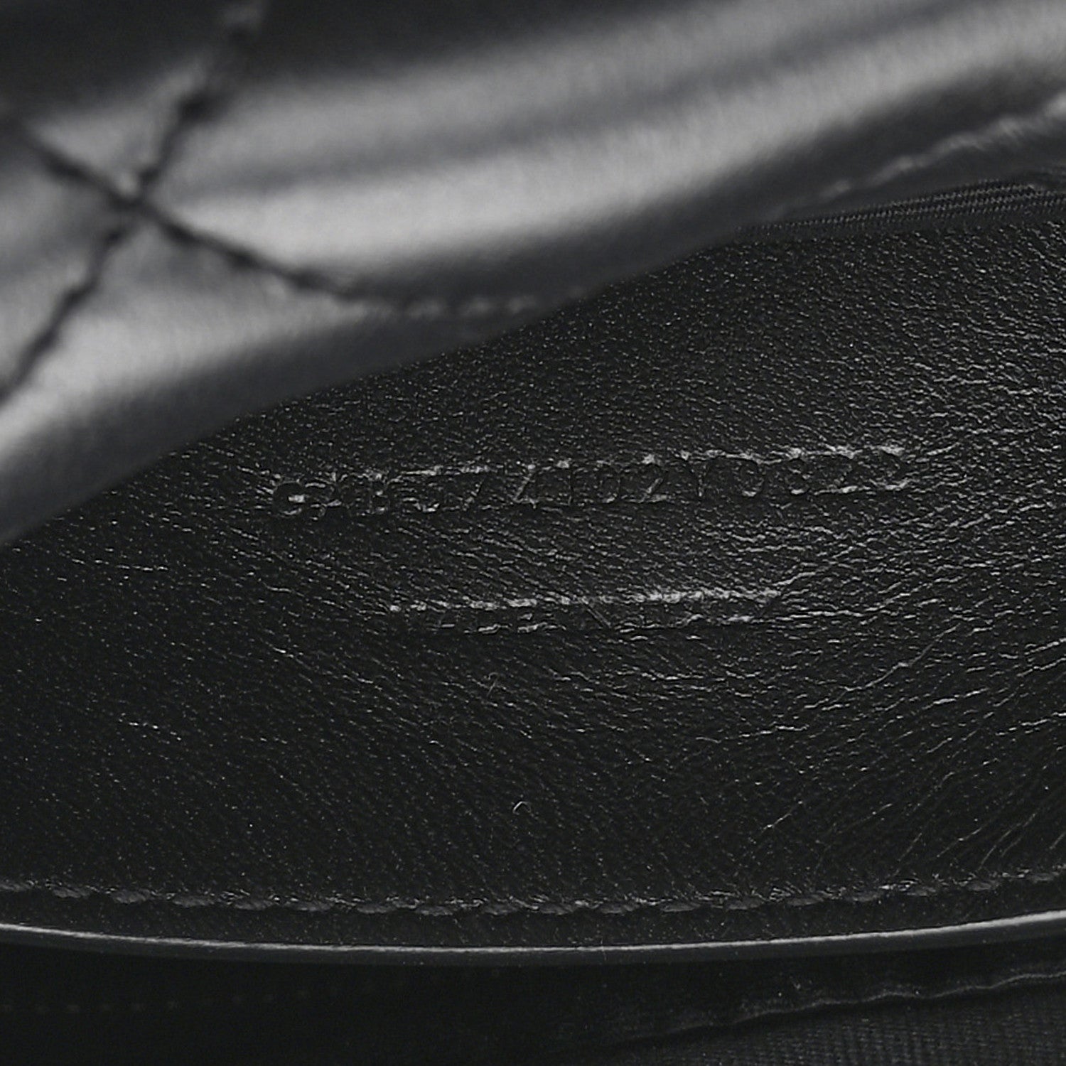 Saint Laurent Calfskin Y Quilted Monogram Small Loulou Bowling Bag Black 7 of 11