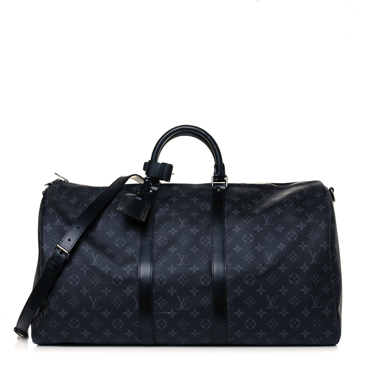 Louis Vuitton Monogram Eclipse Keepall Bandouliere 45 1 of 15